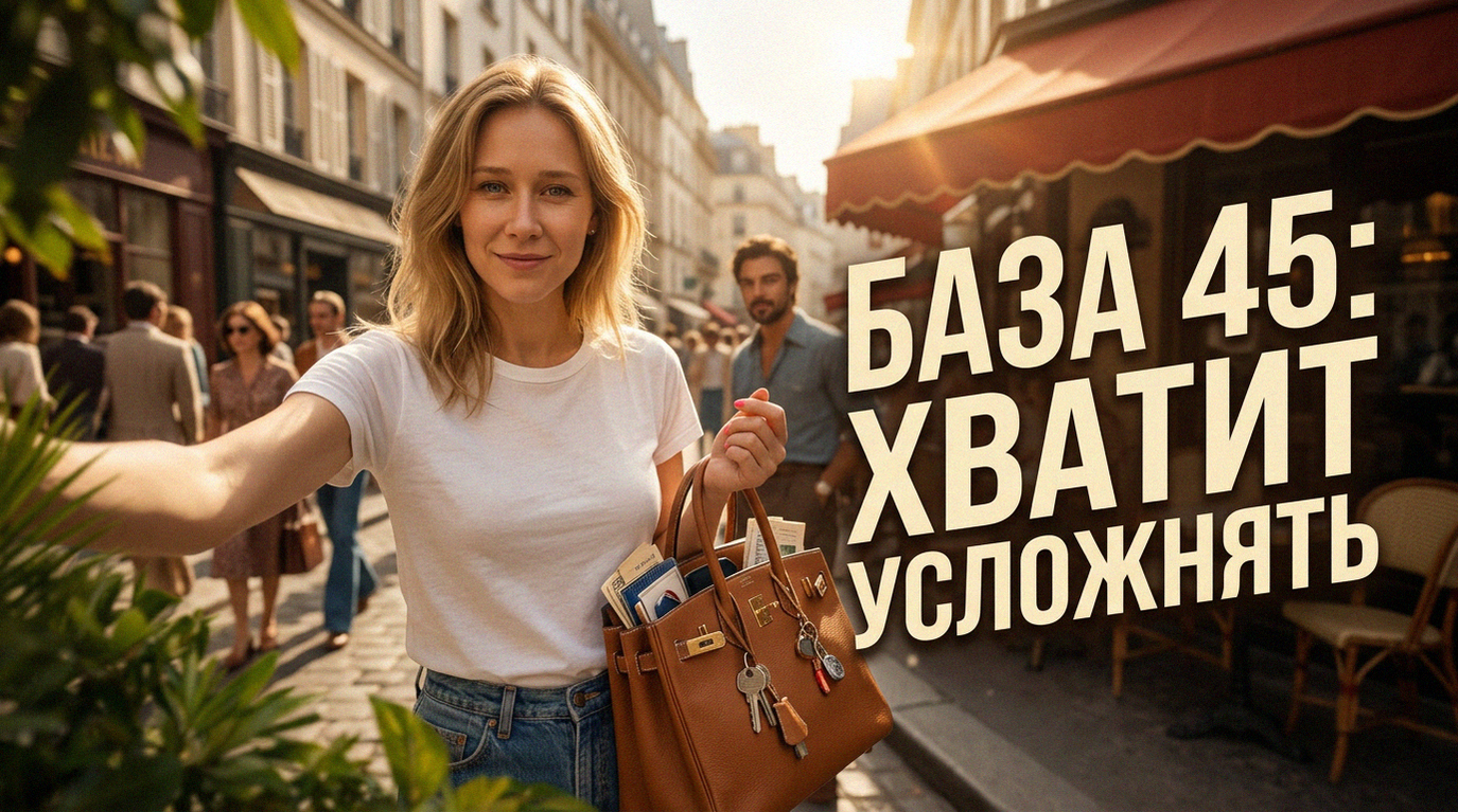 Стильная одежда и капсульный базовый гардероб для женщин 45+ на 2026 год
